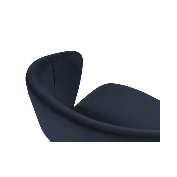 Tumši zils samta ēdamistabas krēsls Windsor & Co Sofas Elpis-image-3