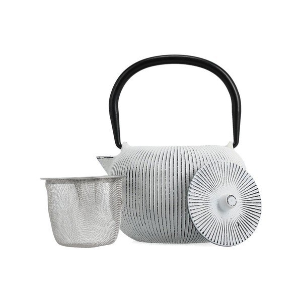 Melnbalta čuguna tējkanna ar sietiņu 350 ml Sencha – S|P Collection-image-2