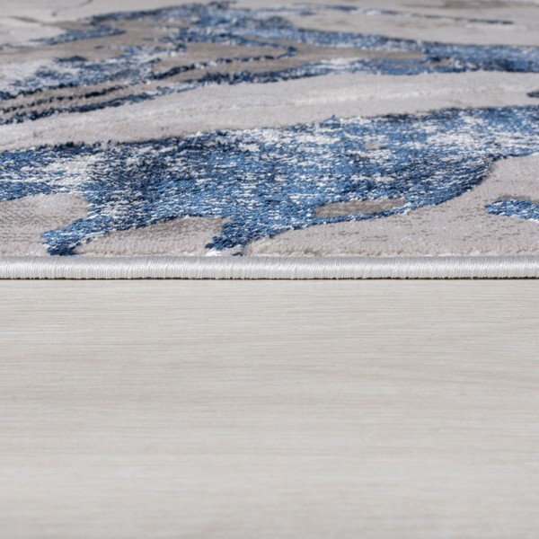 Zils/pelēks paklājs 80x150 cm Marbled – Flair Rugs-image-2