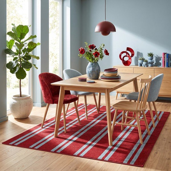 Sarkans/zils paklājs 160x230 cm Riviera – ESTE-image-3