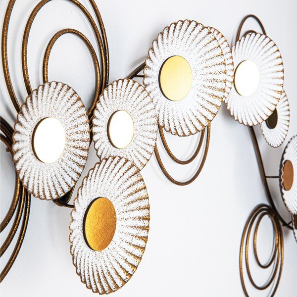 Metāla sienas dekors 101x41 cm – Wallity-image-3