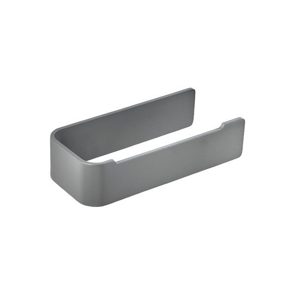 Pelēks metāla sienas tualetes papīra turētājs Ume – Zone-image-1