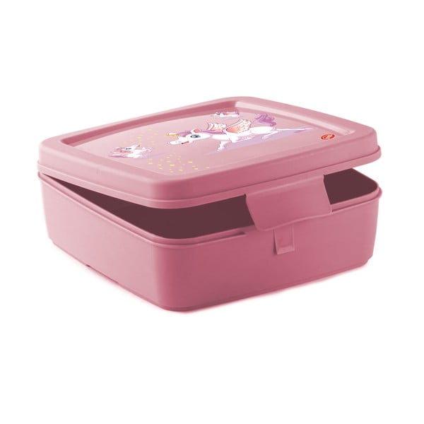 Rozā bērnu pusdienu kārba Unicorn – Snips-image-2
