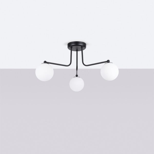 Melnbalta griestu lampa Beam – Sollux-image-2