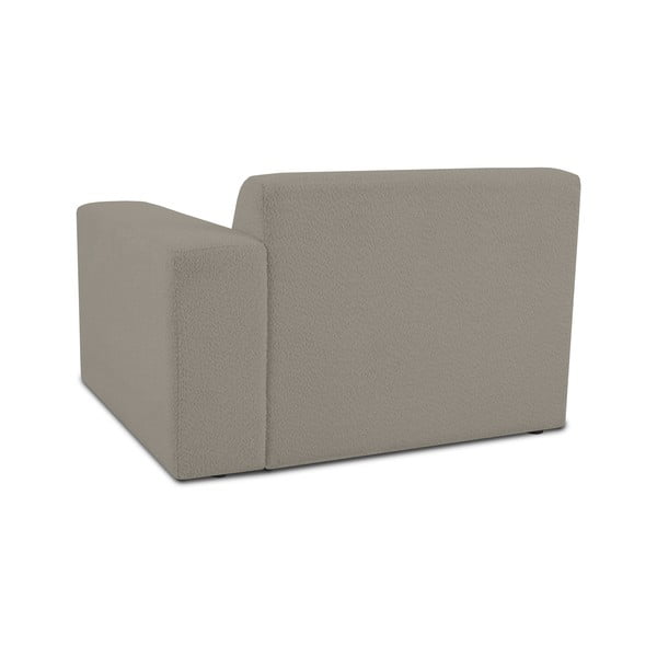 Gaiši brūns modulārais dīvāns no buklē auduma (ar labo stūri) Roxy – Scandic-image-2