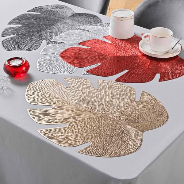 Plastmasas galda paliktnis 46x36 cm Flamboyant – douceur d'intérieur-image-1