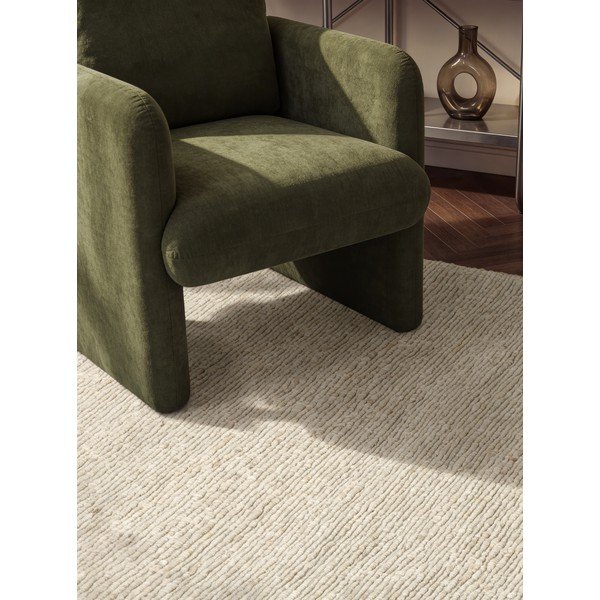 Krēmkrāsas ar rokām darināts vilnas paklājs 120x170 cm Bexley Woolwich – Ted Baker-image-2