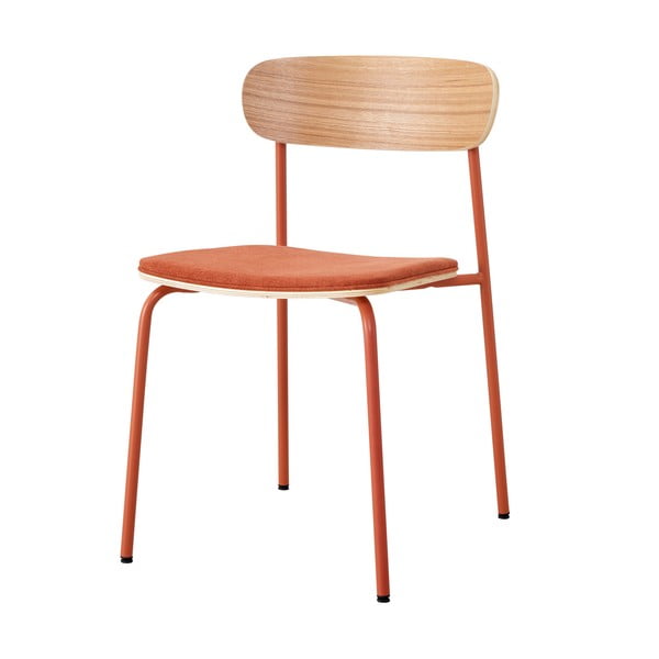 Sarkani/dabīga toņa pusdienu krēsli (2 gab.) Adriana – Marckeric-image-3