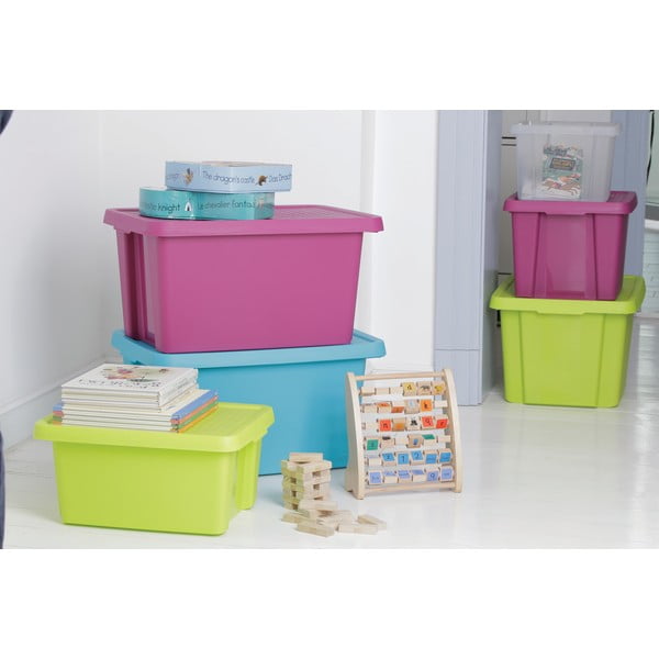 Uzglabāšanas kaste ar vāku Curver Essentials, 45 l-image-1