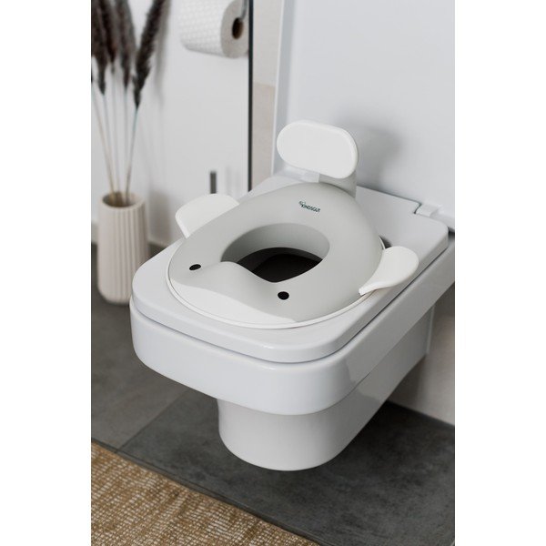 Pelēks bērnu tualetes poda sēdeklis – Kindsgut-image-1