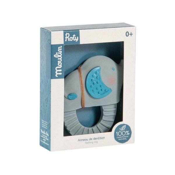 Košļājamā rotaļlieta Elephant – Moulin Roty-image-1