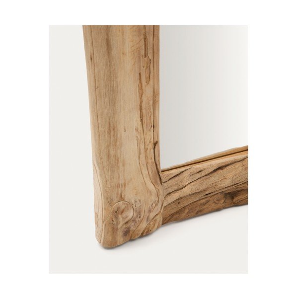 Sienas spogulis ar masīvkoka rāmi 105x200 cm Ibro – Kave Home-image-1