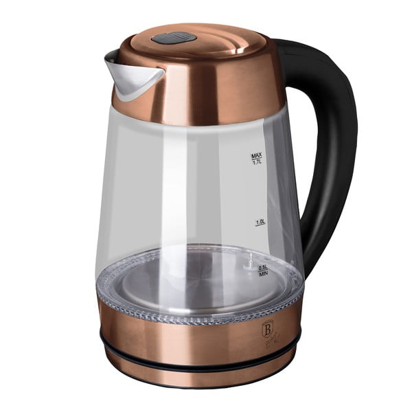 Tējkanna 1,7 l Rosegold Metallic Line – BerlingerHaus-image-2