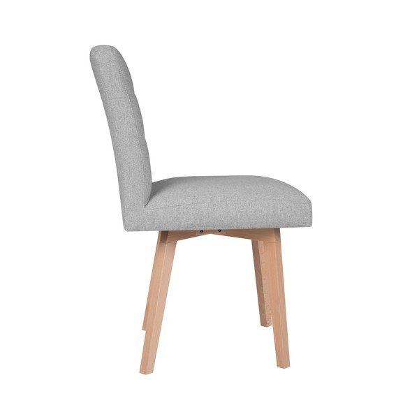 Gaiši pelēks ēdamistabas krēsls Mazzini Sofas Tulip-image-3