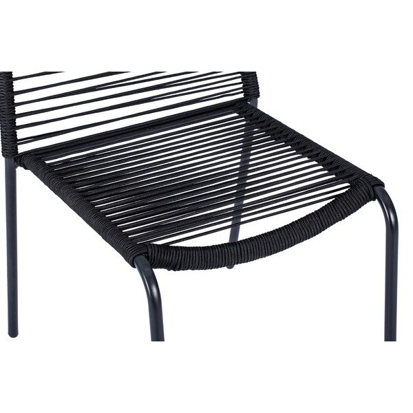 Melns dārza krēsls Bonami Essentials Kai-image-4