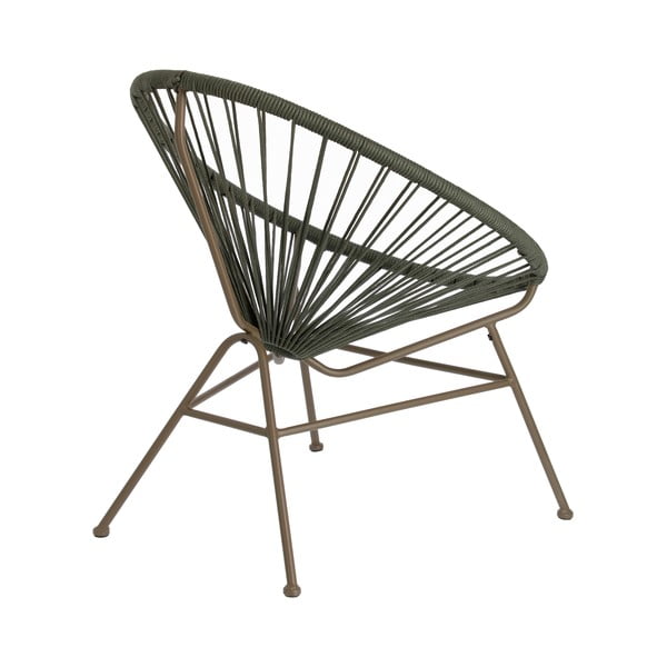 Dārza krēsls ar zaļu pinumu Kave HomeSamantha-image-3