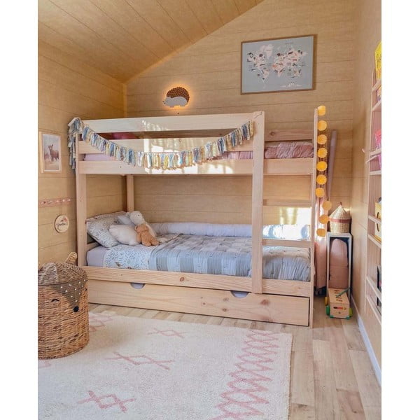 Rozā/krēmkrāsas mazgājams/ar rokām darināts kokvilnas paklājs 120x160 cm Atlas Natural – Lorena Canals-image-4