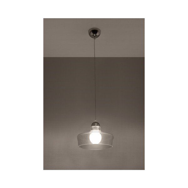 Griestu lampa Sollux Febo Transparent-image-1