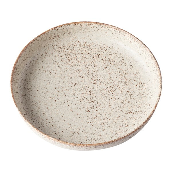 Bēšs zupas keramikas šķīvis ø 20 cm Fade – MIJ