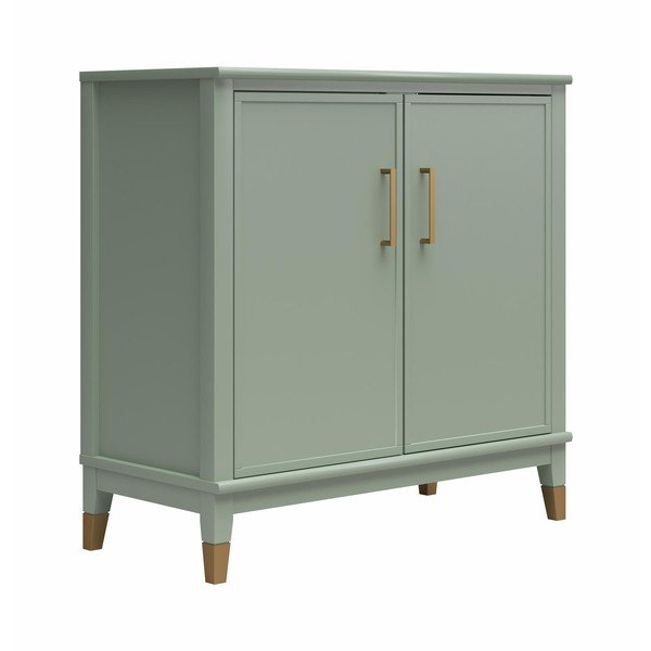 Zaļš skapītis 86x85x41 cm Westerleigh – CosmoLiving by Cosmopolitan-image-2