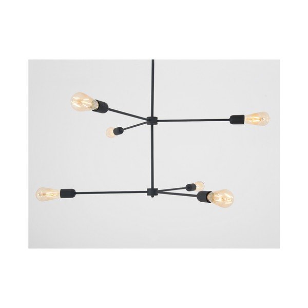 Melna piekaramā lampa Custom Form Triso Hexa-image-2