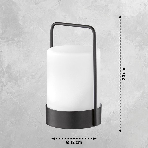 LED āra gaismeklis ar tālvadību/ar regulējamu spilgtumu un saules baterijām ø 12 cm Casoli – Fischer & Honsel-image-1