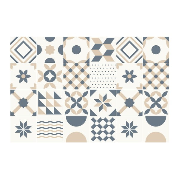 24 uzlīmju komplekts Ambiance Wells, 40 x 60 cm-image-2