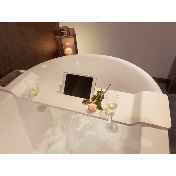 Balts vannas plaukts Wenko Matera, garums 94 cm-image-3