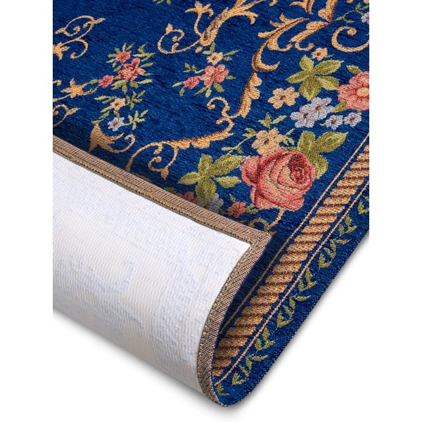 Tumši zils paklājs 75x150 cm Nour – Hanse Home-image-4