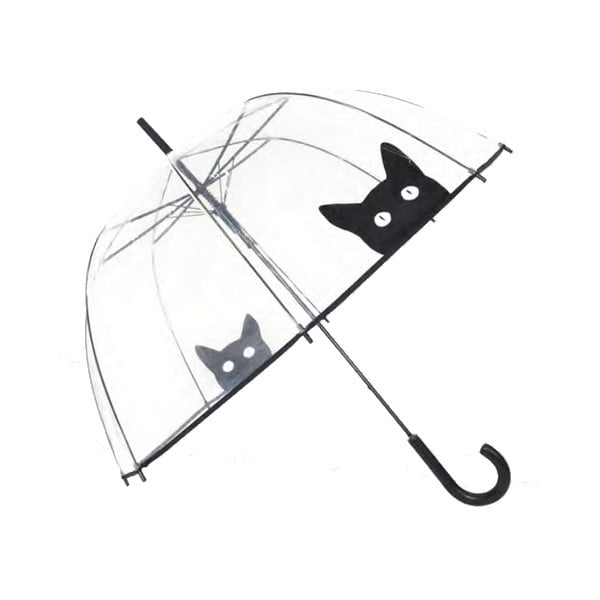 Caurspīdīgs Ambiance Birdcage Cat lietussargs, ⌀ 84 cm