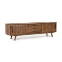 Dabīga toņa mango masīvkoka TV galdiņš 200x60x43 cm Sherman – Bizzotto