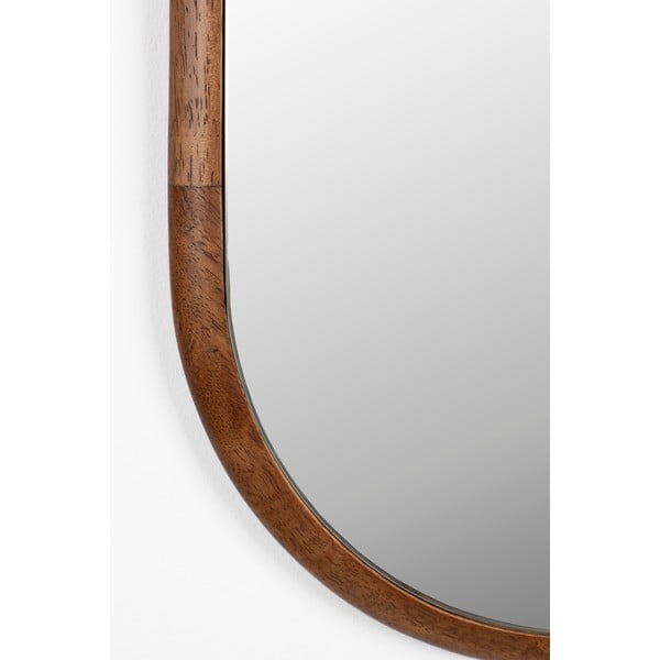 Sienas spogulis ar masīvkoka rāmi 26x120 cm Nyko – White Label-image-4