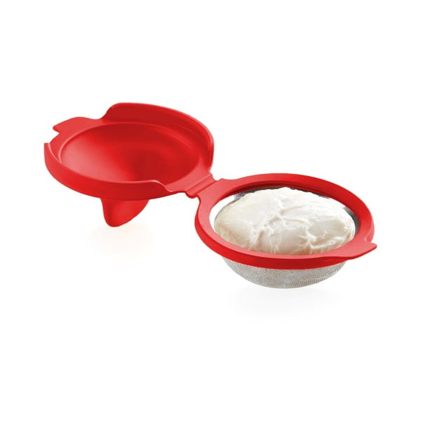 Sarkana silikona veidne olām Lékué Pouched-image-2