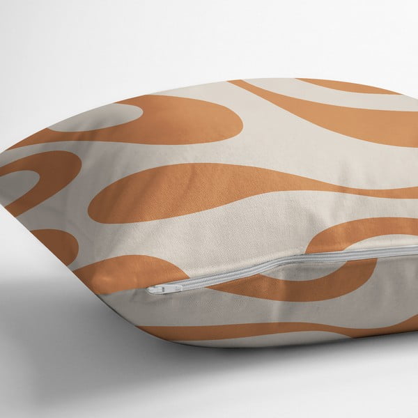 Spilvendrāna 43x43 cm Caramel Latte – Mila Home-image-2