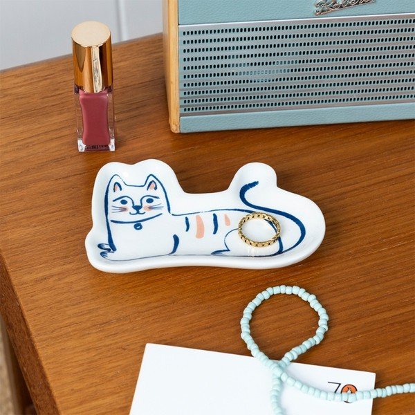 Keramikas rotaslietu statīvs Cat – Rex London-image-1