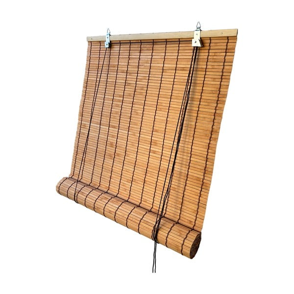 Dabīga toņa bambusa žalūzija 90x220 cm Zeva – Gardinia-image-3