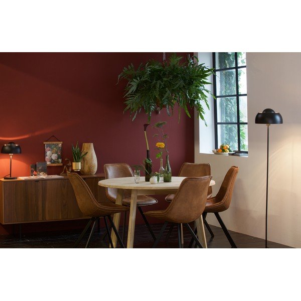 Ēdamgalds no ozolkoka WOOOD Disc, Ø 120 cm-image-1