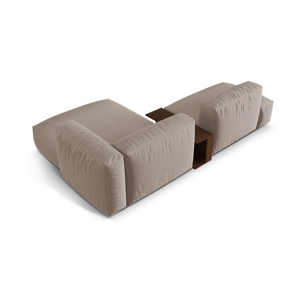 Bēšs modulārais stūra dīvāns (ar labo stūri) Martina – Micadoni Home-image-3