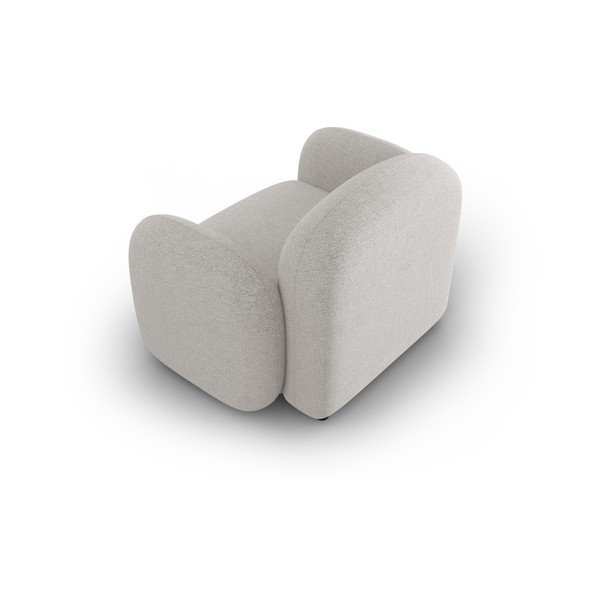 Gaiši pelēks atpūtas krēsls Blair – Micadoni Home-image-4