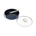 Panna ar vāku/ar keramikas pārklājumu ø 28 cm Space – Joseph Joseph