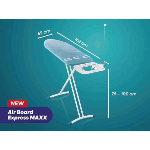 Gludināmais dēlis 163x49 cm AirBoard Express L Solid MAXX – LEIFHEIT-image-1