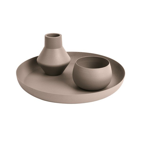 Bēša vāze PT LIVING Nimble Angled, ⌀ 9 cm-image-1