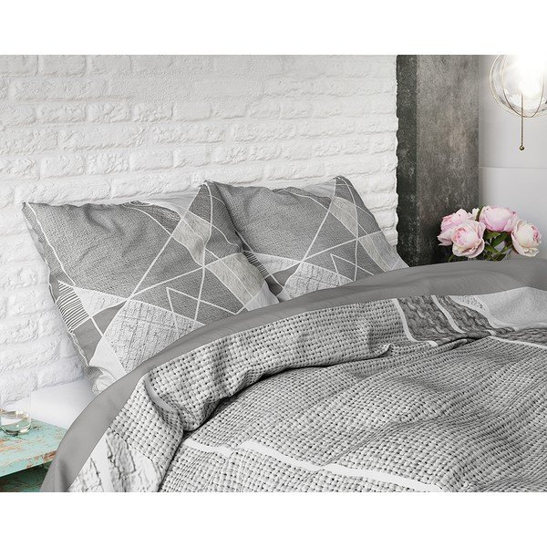 Kokvilnas divvietīga gultasveļa Pure Cotton Furtrix, 200 x 200/220 cm-image-1