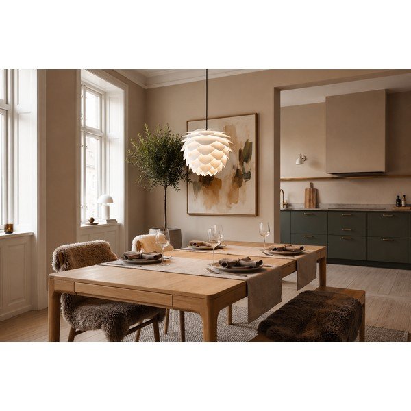 Balts abažūrs ø 50 cm Silvia – UMAGE-image-3