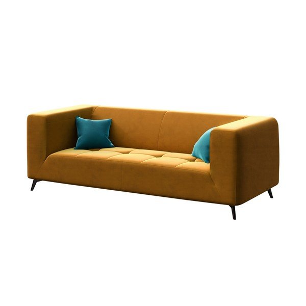 Medus dzeltens dīvāns MESONICA Toro, 217 cm-image-2