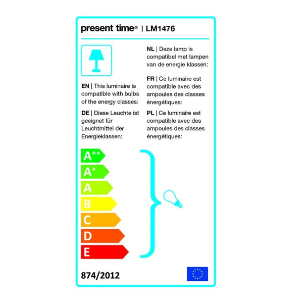 Balta piekaramā lampa ar koka detaļām Leitmotiv Farm, ⌀ 41 cm-image-3
