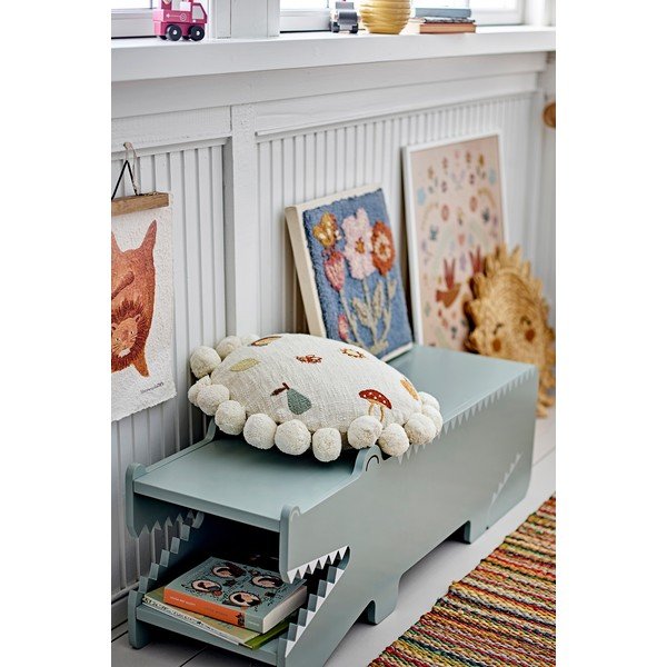 Zaļš bērnu soliņš Arnie – Bloomingville Mini-image-1