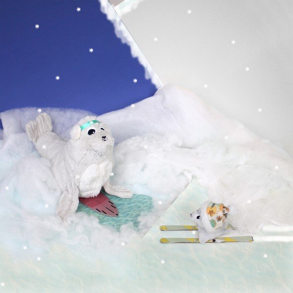 Plīša rotaļlietas (2 gab.) Ptipotos Ploufou – Les Deglingos-image-1