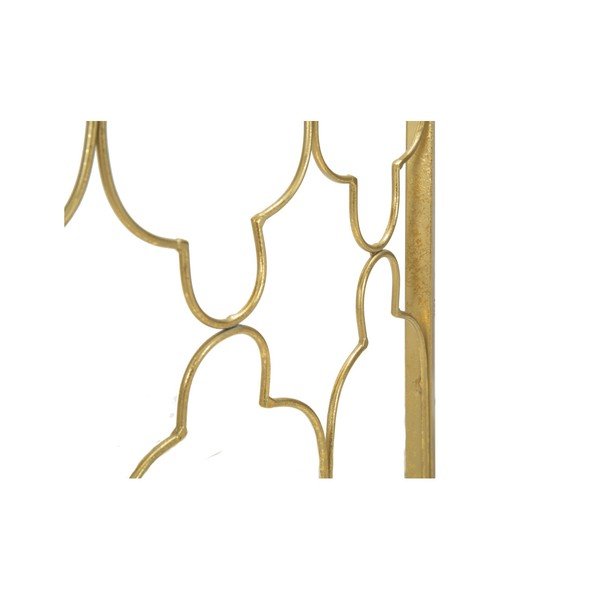 2 konsoļu galdiņu komplekts ar zelta krāsas dizainu Mauro Ferretti Balconette-image-1