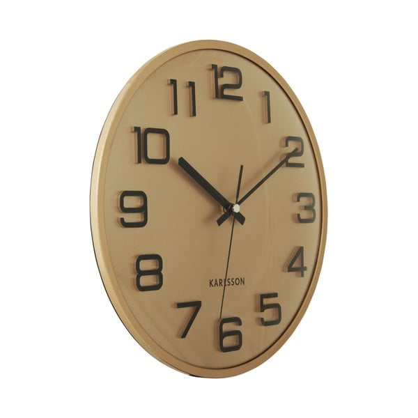 Sienas pulkstenis ø 30,5 cm 3D Numbers – Karlsson-image-2